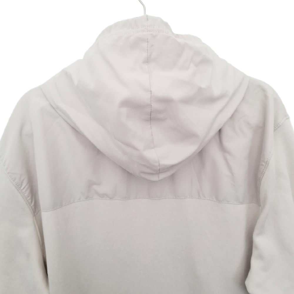Old Navy Big & Tall Men's Lined Warm Cozy Zip Up Hooded Sweatshirt Cream XXLT - Picture 4 of 6